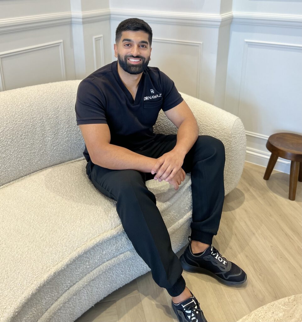 Dr Nawaz at the Harley Street London Aesthetic Clinic